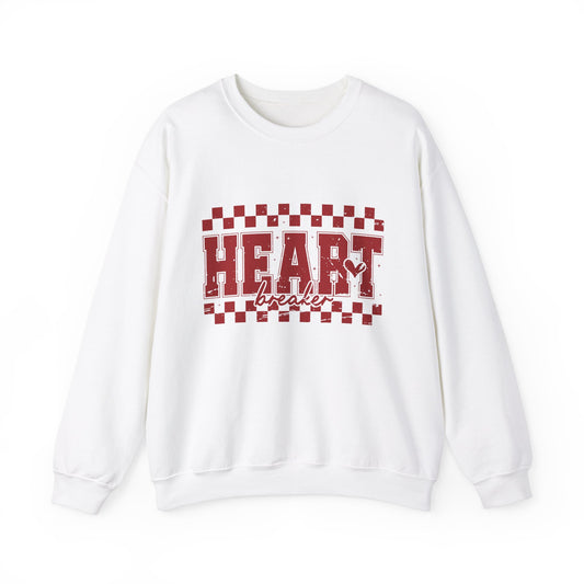 Distressed Heartbreaker Design Crewneck