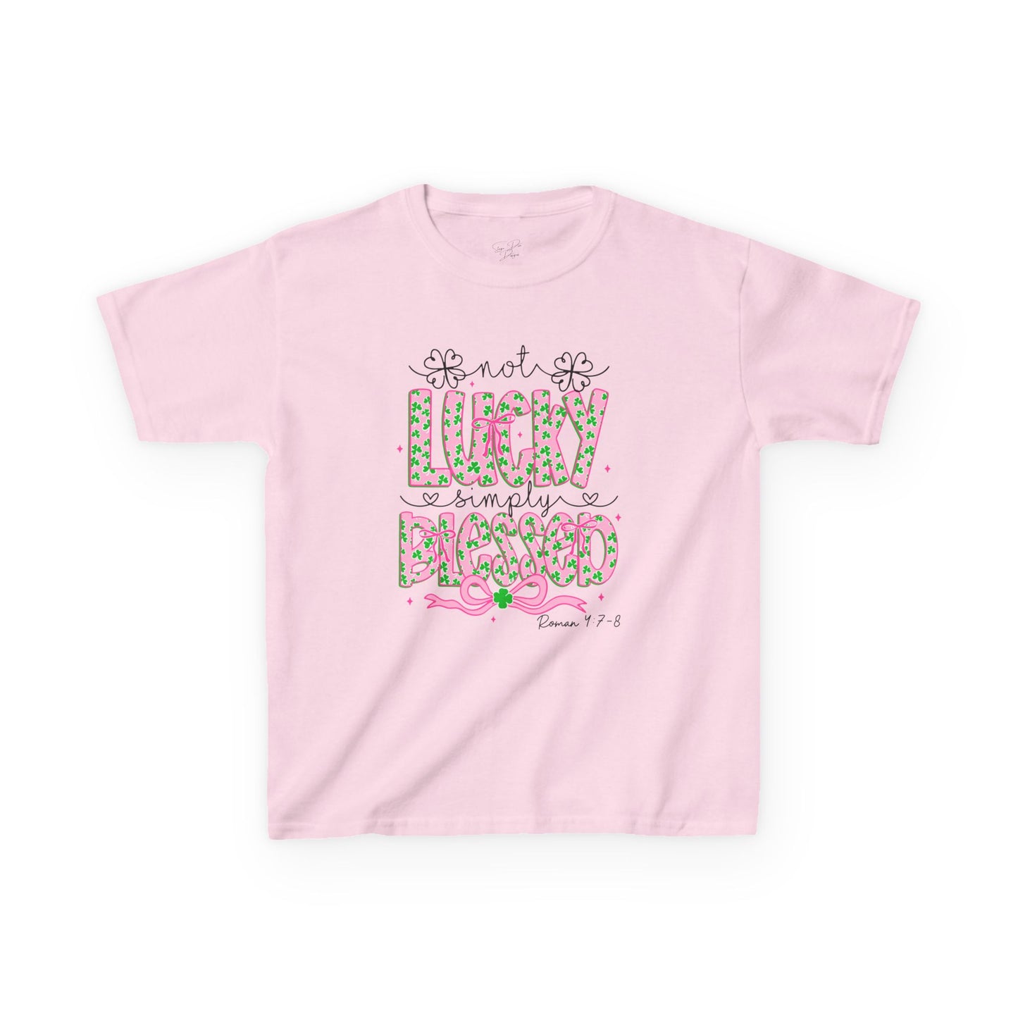 Not Lucky, Simply Blessed - Kids Tee