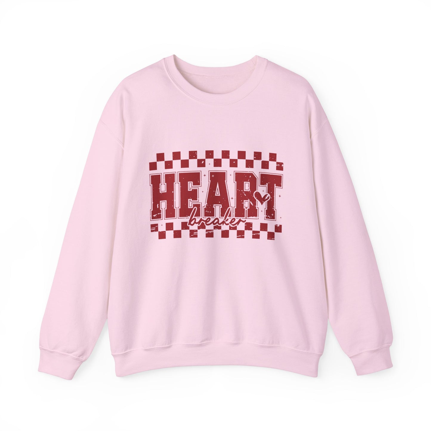 Distressed Heartbreaker Design Crewneck