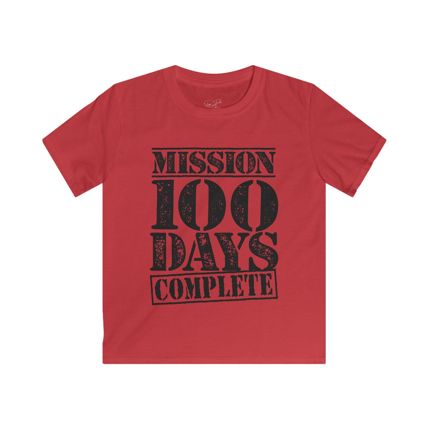 Kids Mission 100 Days Complete Tee