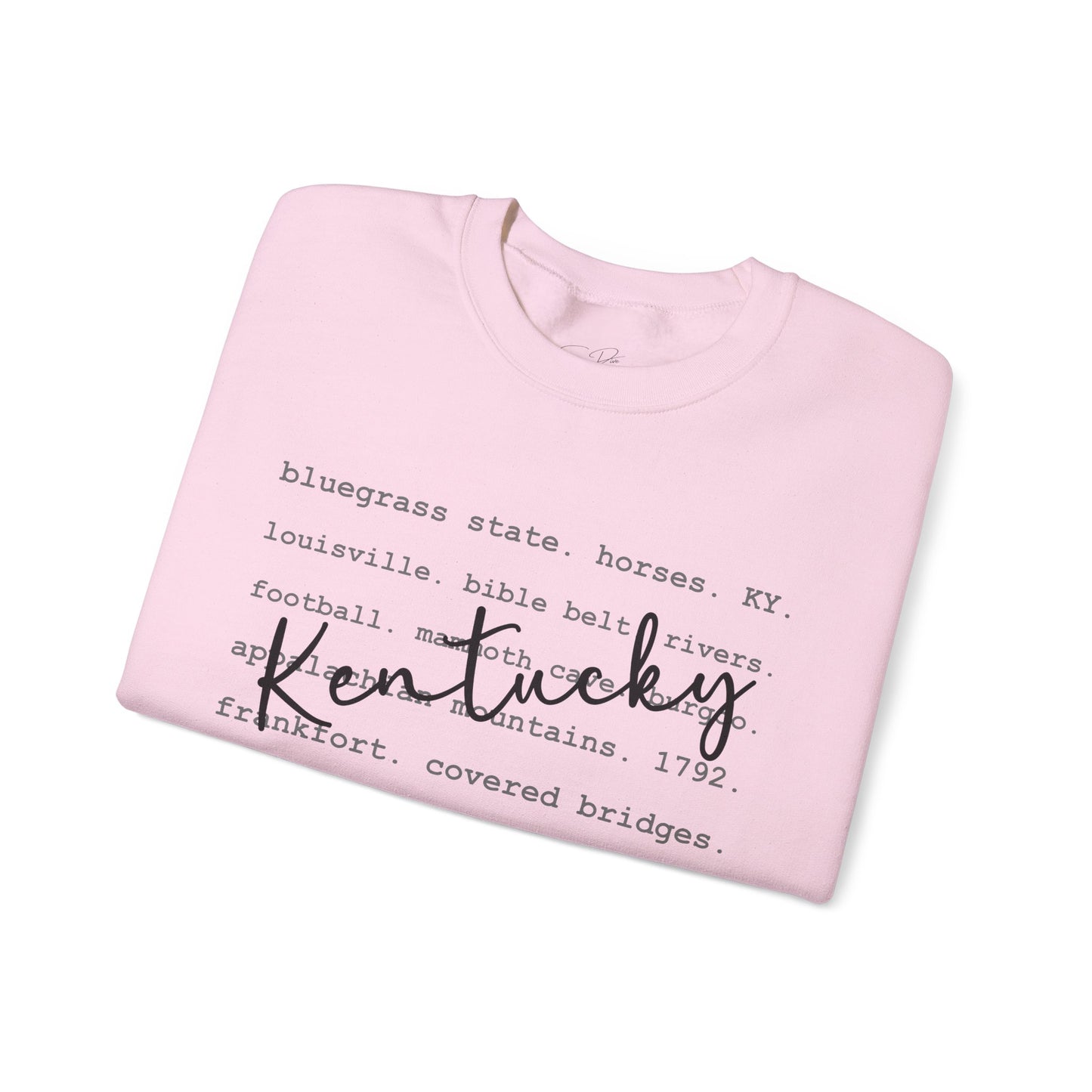 Kentucky Pride Crewneck - Bluegrass State and Bourbon Design