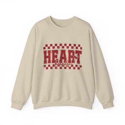 Distressed Heartbreaker Design Crewneck