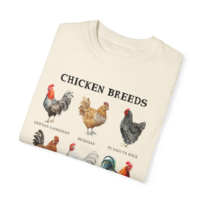 Chicken Breeds - Farm Tee