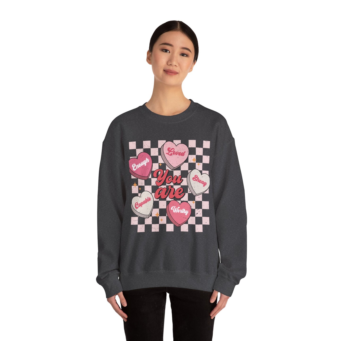 Candy Hearts - Affirmation Crewneck