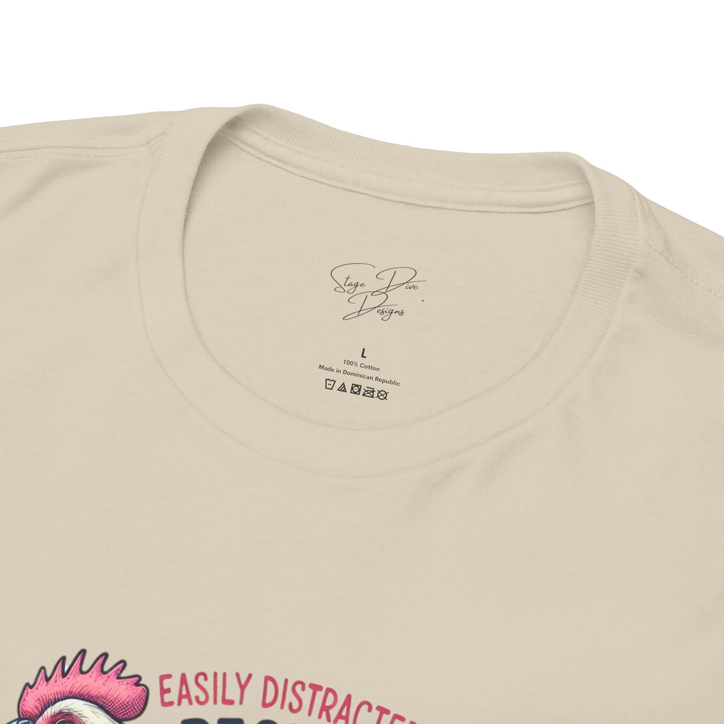 Easily Distracted - Colorful Tee