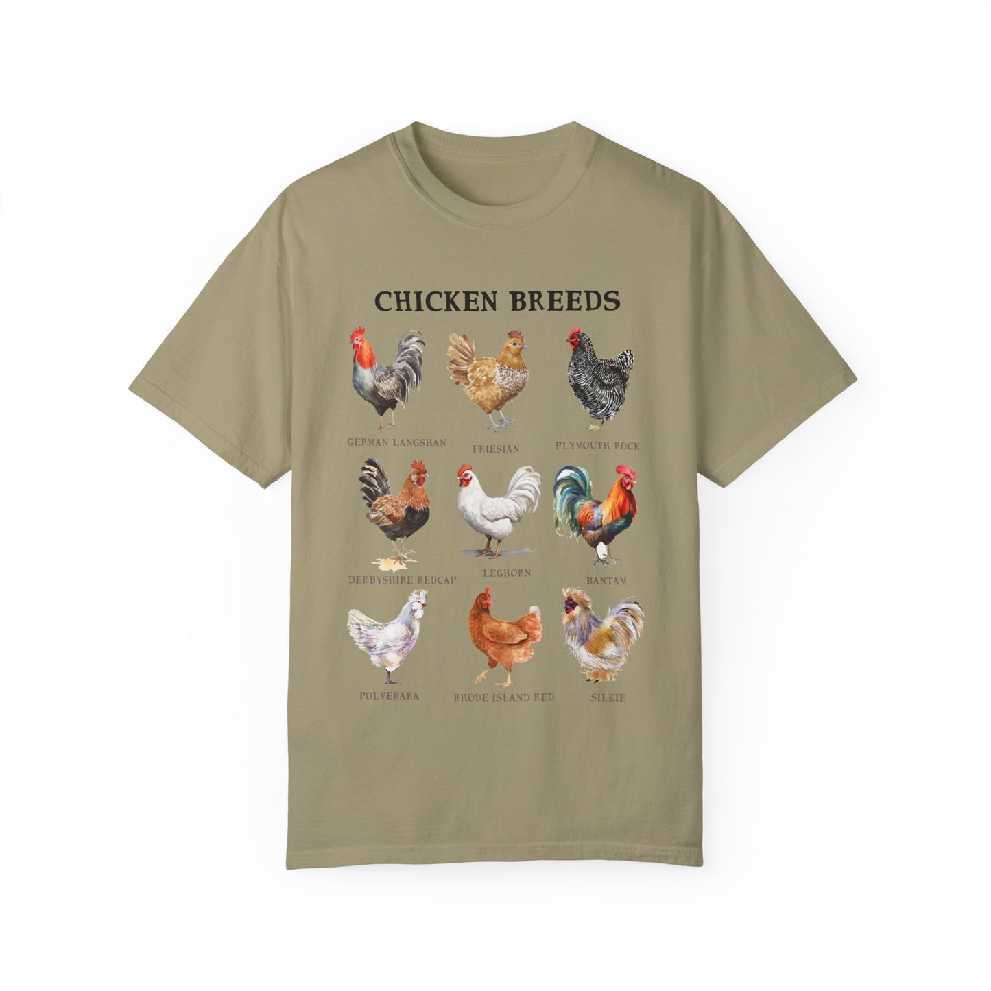 Chicken Breeds - Farm Tee