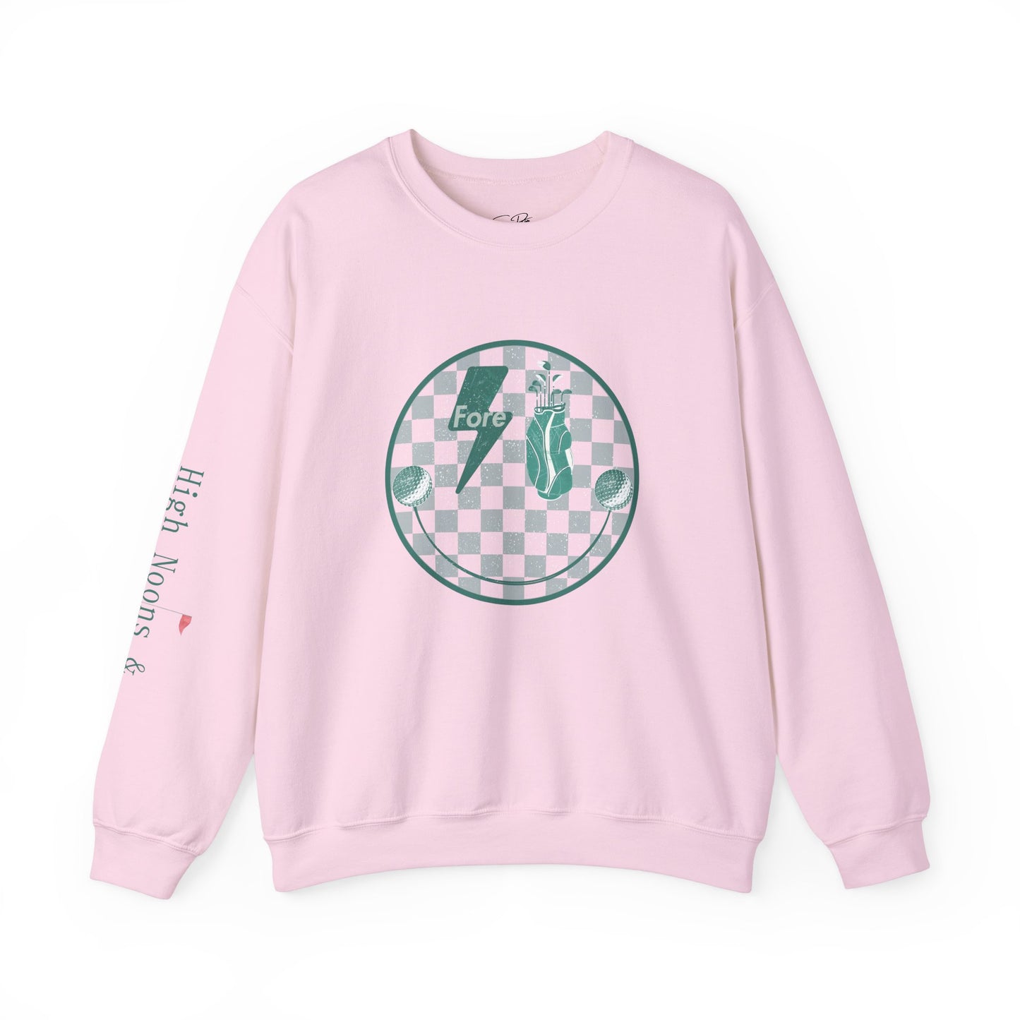 High Noons Checkered Crewneck