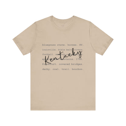 Kentucky Pride Tee - Bluegrass State & Bourbon Design