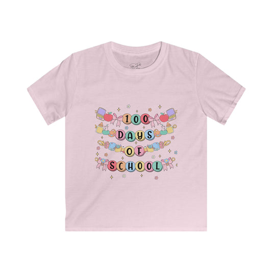 100 Days of School Friendship Bracelets Tee