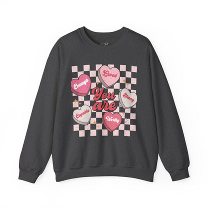 Candy Hearts - Affirmation Crewneck