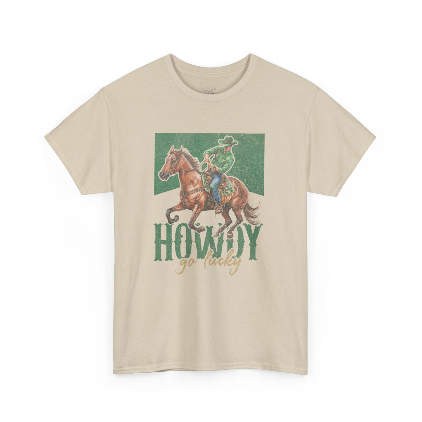 Howdy Go Lucky - Cowboy Tee