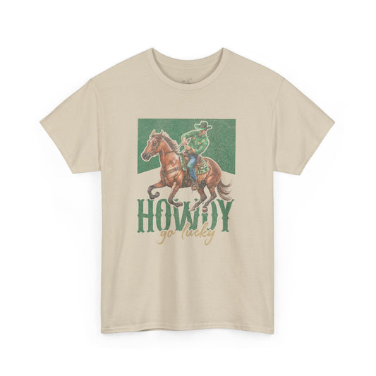 Howdy Go Lucky - Cowboy Tee