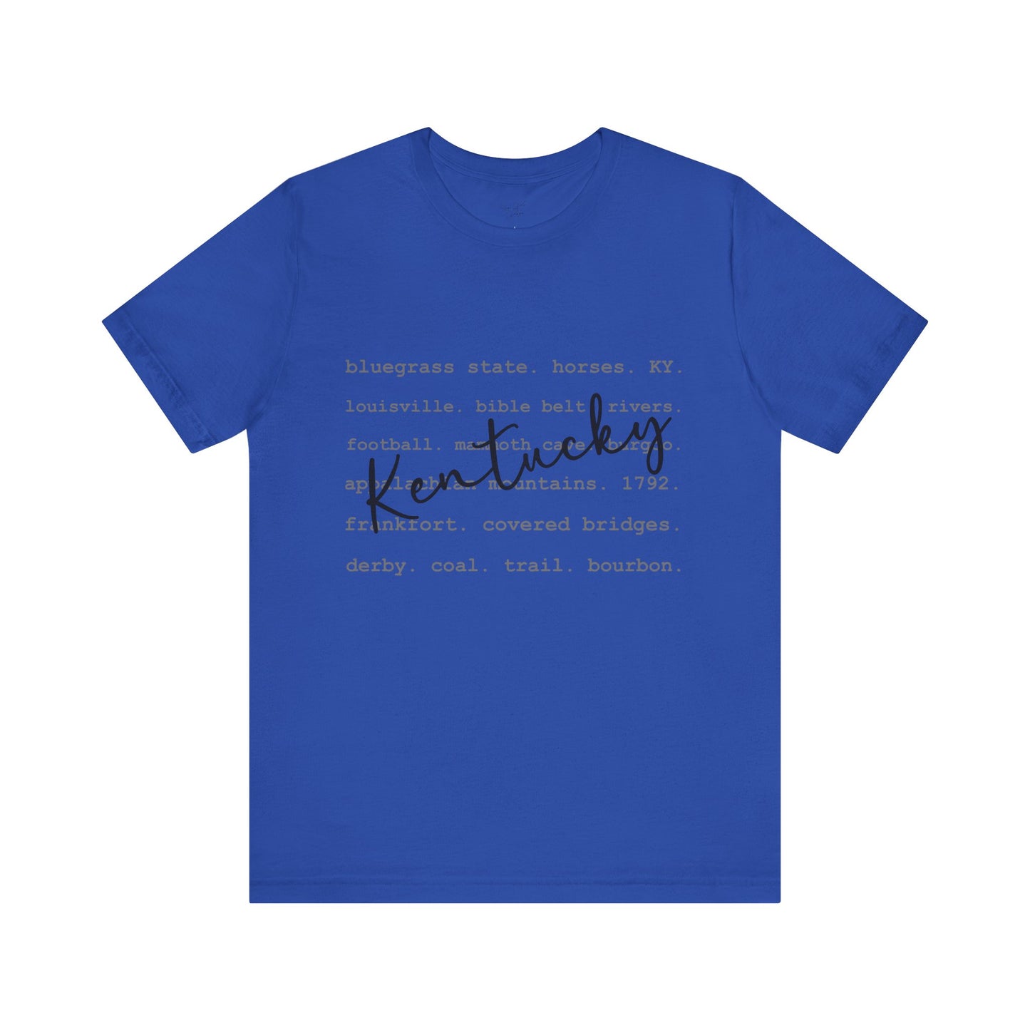 Kentucky Pride Tee - Bluegrass State & Bourbon Design