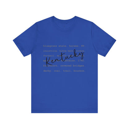 Kentucky Pride Tee - Bluegrass State & Bourbon Design