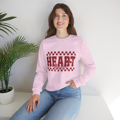 Distressed Heartbreaker Design Crewneck