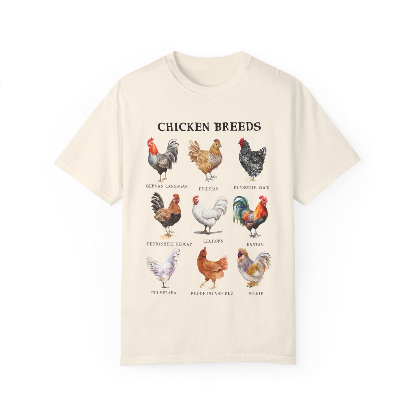 Chicken Breeds - Farm Tee